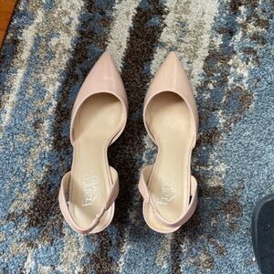 Franco Sarto Light Pink Pointed Toe Heels
